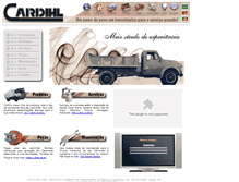 Tablet Screenshot of cardihl.com.br